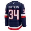 USA Hockeydrakt 4 Nations Face Off 2025 Fanatics Premium Auston Matthews Navy - Herre